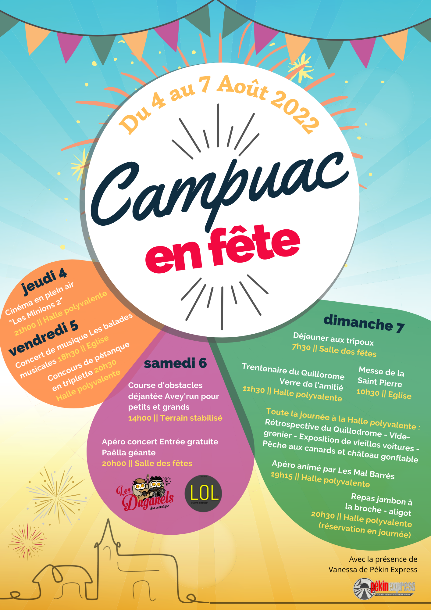 Lire la suite à propos de l’article Fête votive 4-5-6-7 août