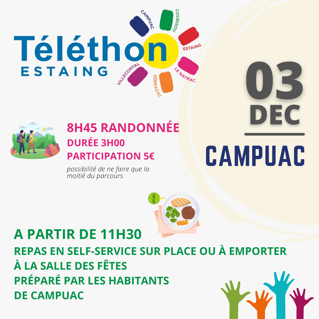 Lire la suite à propos de l’article Téléthon 2022 à Campuac