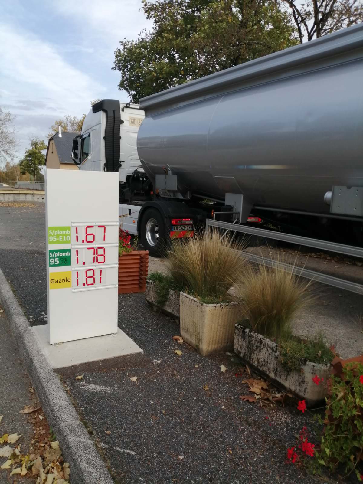 Lire la suite à propos de l’article Réouverture de la station essence