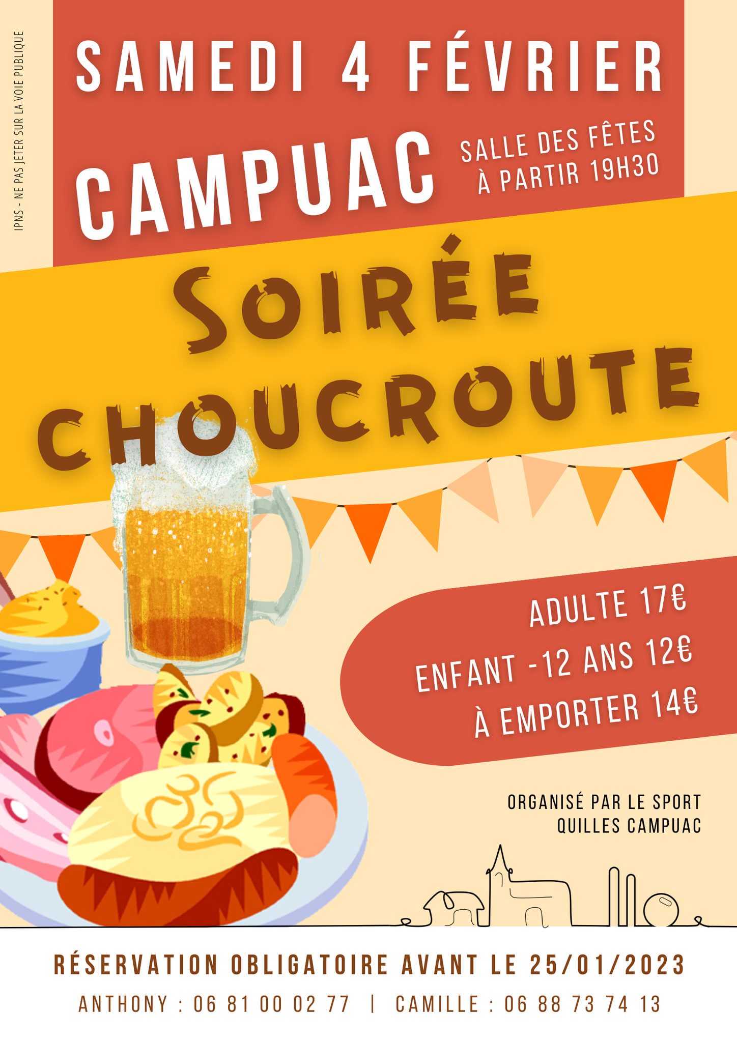 Lire la suite à propos de l’article Choucroute des Quilles