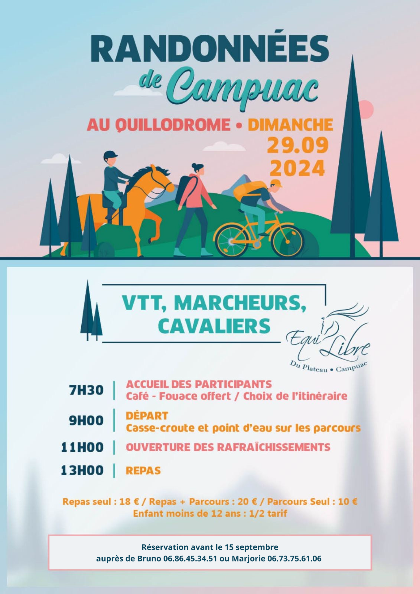 Lire la suite à propos de l’article RANDONNEES DE CAMPUAC – DIMANCHE 29 SEPTEMBRE 2024